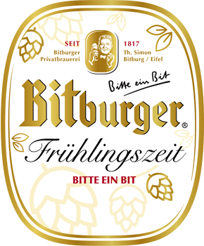 Ihr persönliches Bitburger Etikett - Frühlings Edition
